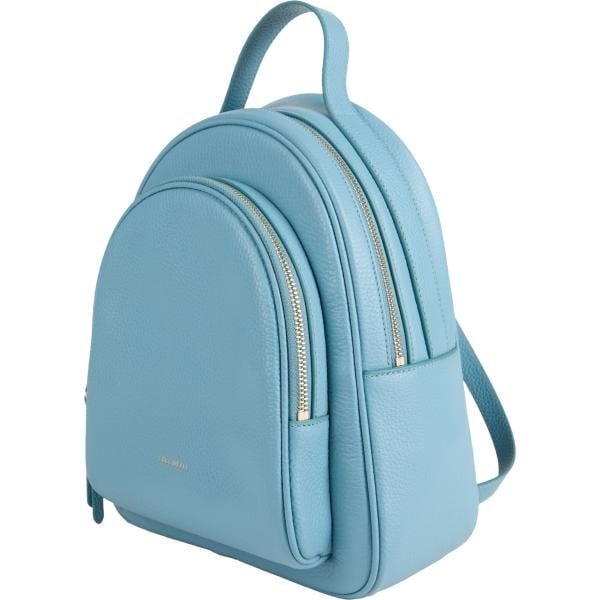 Zaino da donna in azzurro con zip Coccinelle Coccinelle