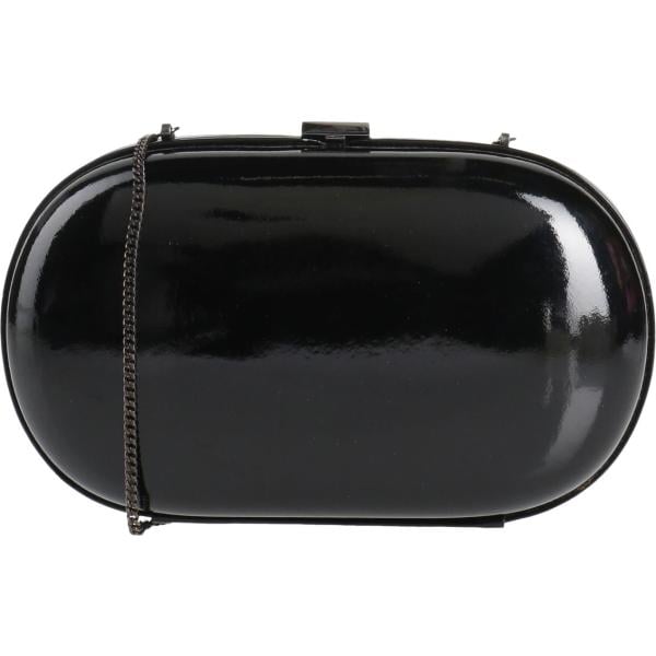 Pochette da donna in nero pece Le Silla Le Silla
