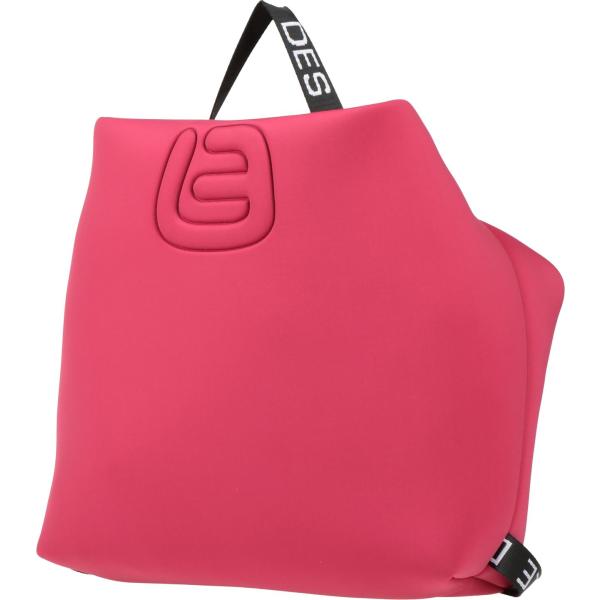 Zaino da donna in rosa scuro con zip in nylon LA FILLE des FLEURS LA FILLE des FLEURS