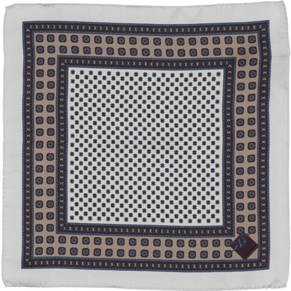 Foulard fantasia floreale in raso Dolce & Gabbana a fiori