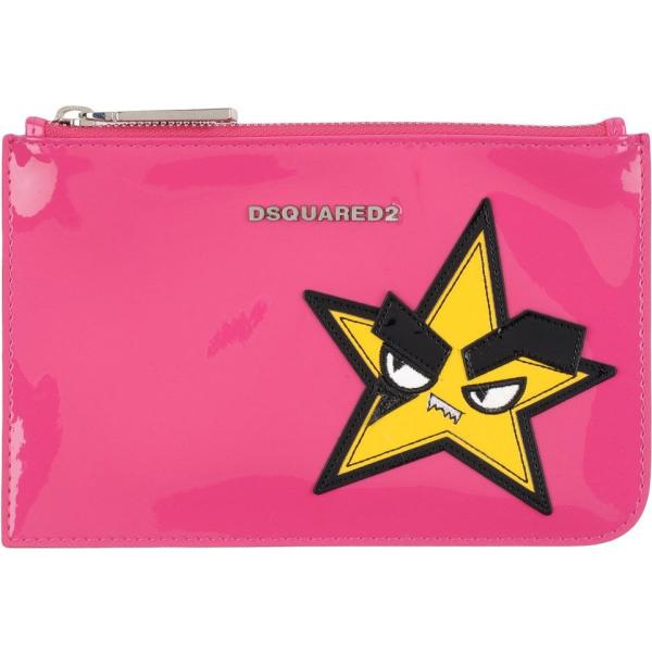 pochette Dsquared2 viola tinta unita