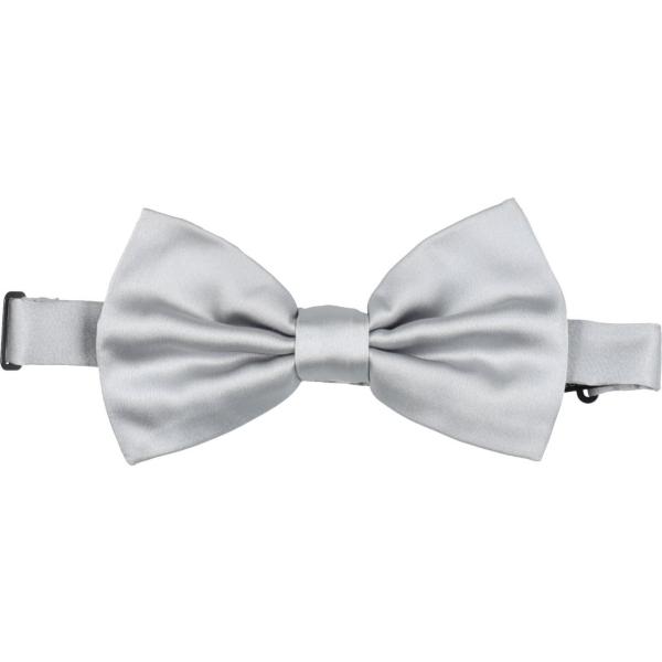 cravatte Dolce&Gabbana grigio tinta unita