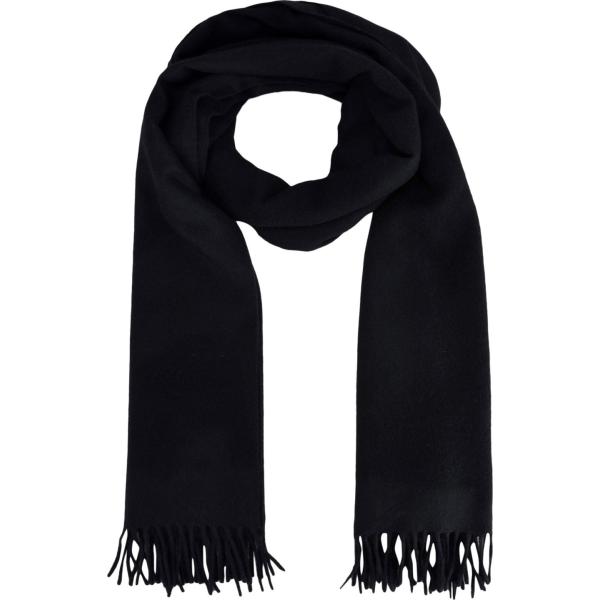 sciarpe Samsøe Φ Samsøe nero tinta unita