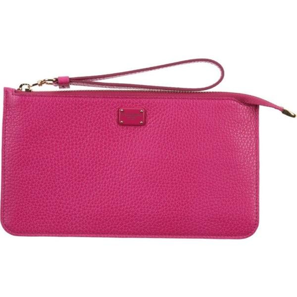 pochette Dolce & Gabbana viola tinta unita