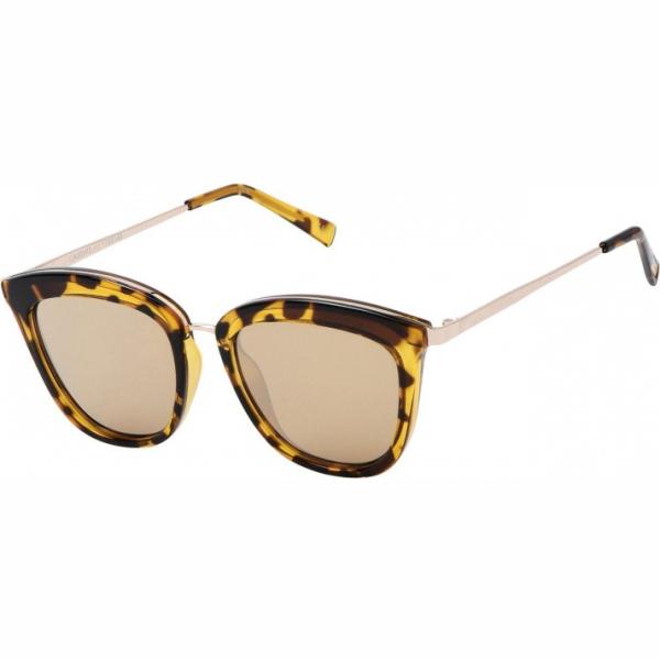 Occhiali da sole lenti colorate in montatura in metallo Le Specs