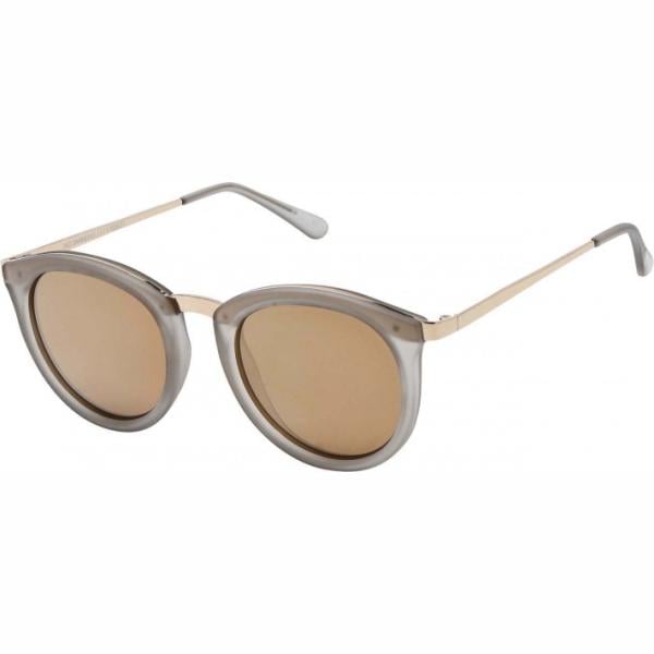 Occhiali da sole lenti colorate in montatura in metallo Le Specs