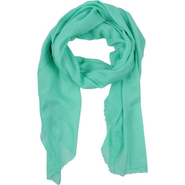 sciarpe Alberta Ferretti verde tinta unita