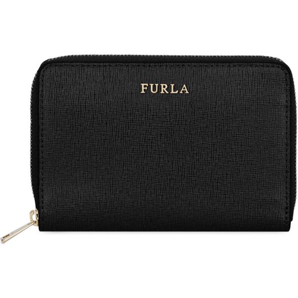 portafogli Furla nero tinta unita