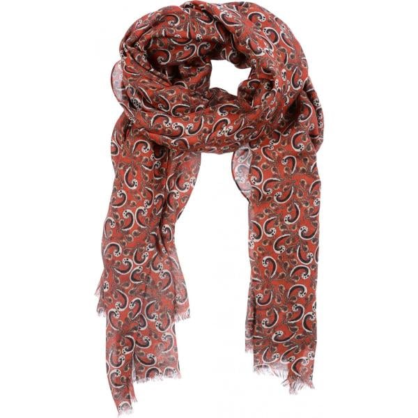 Stola fantasia multicolore con frange Mosaique multicolore