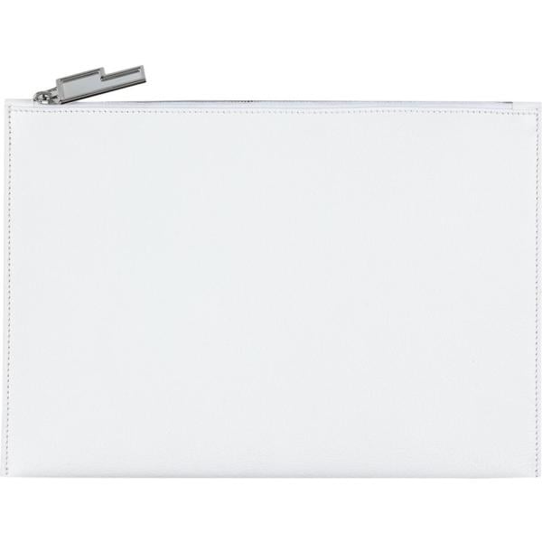 pochette Acne Studios bianco tinta unita