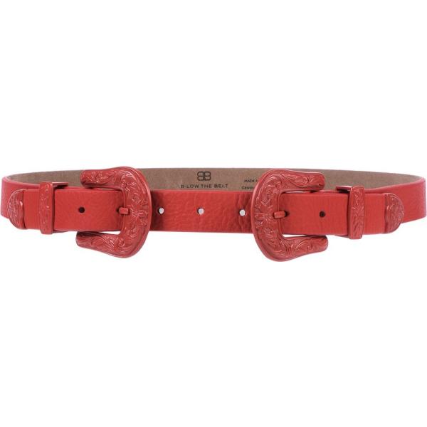 cinture B-Low The Belt rosso tinta unita