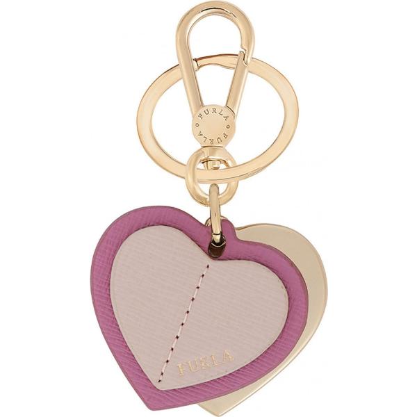 Portachiavi Furla multicolore con stampe