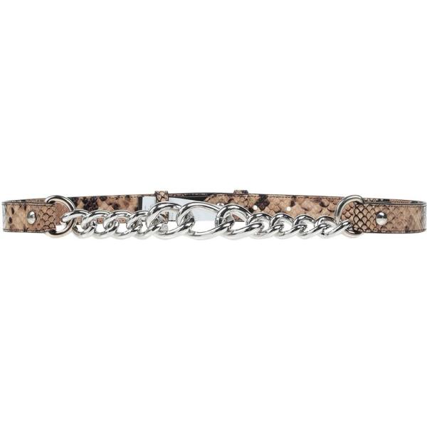 Cintura con stampa in pelle Just Cavalli multicolore animalier