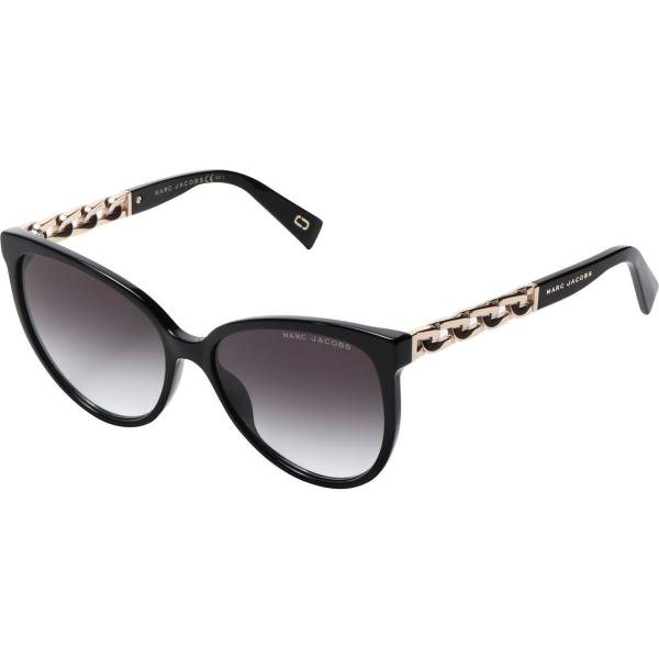 Occhiali da sole a gatto lenti sfumate effetto acetato montatura in plastica Marc Jacobs