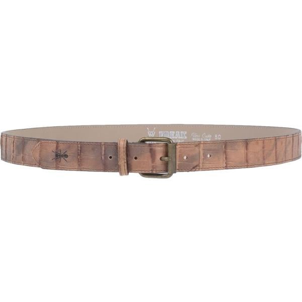 cinture Freak marrone con stampe