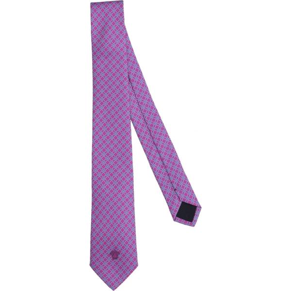 Cravatte e papillon fantasia interno foderato in raso jacquard Versace multicolore