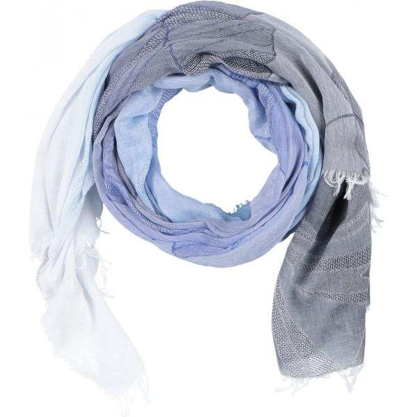 Stola con frange in cotone jacquard Stefanel tinta unita