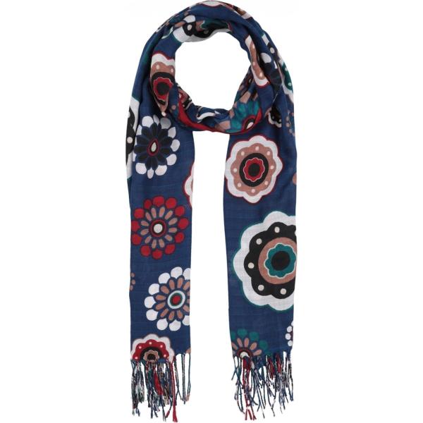 stole Domenico Tagliente blu a fiori
