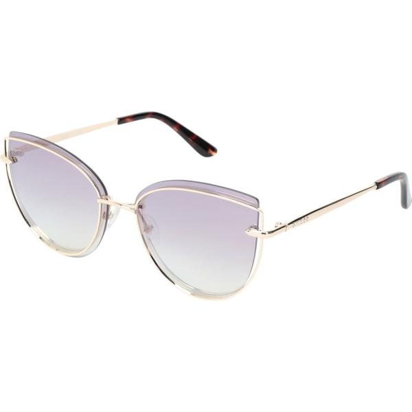 Occhiali da sole a gatto in montatura in metallo Guess