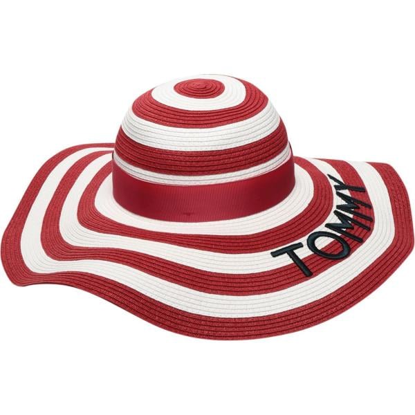 Cappello a righe con ricamo taglia media Tommy Hilfiger a righe