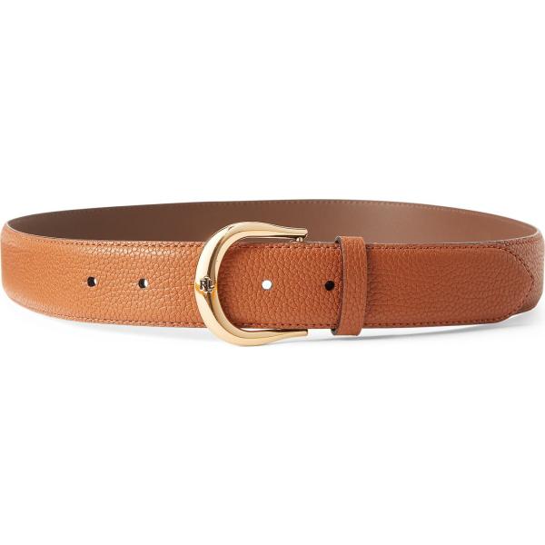 cinture Lauren Ralph Lauren arancione tinta unita