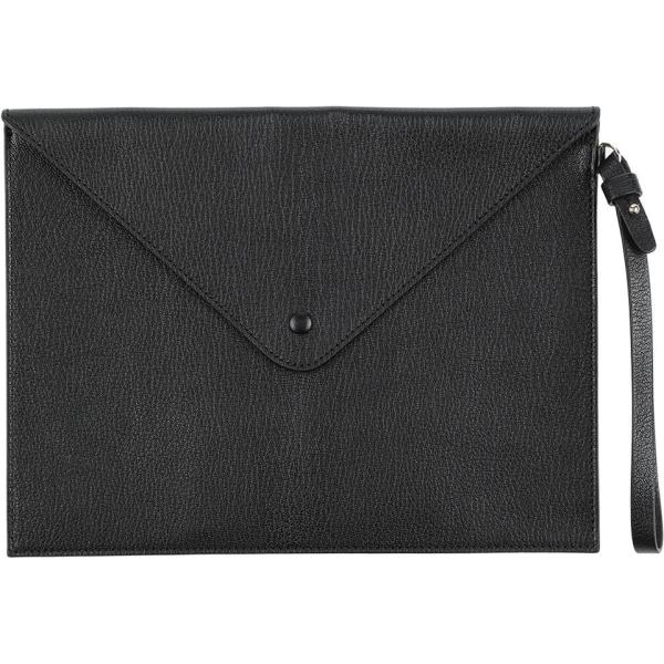 pochette Giorgio Armani nero tinta unita