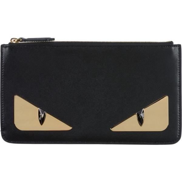pochette Fendi nero tinta unita