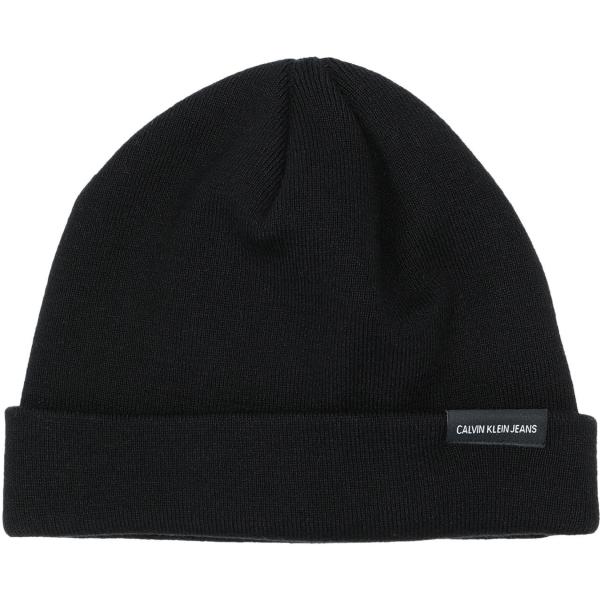Cappello lavorato a maglia interno foderato tinta unita Calvin Klein Jeans tinta unita
