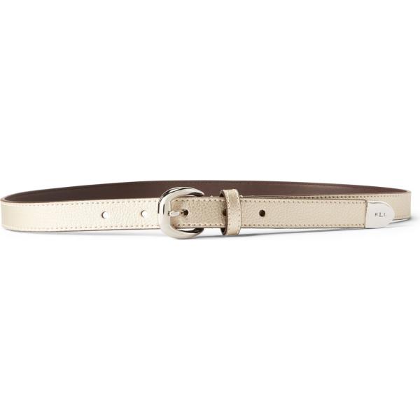 cinture Lauren Ralph Lauren grigio tinta unita
