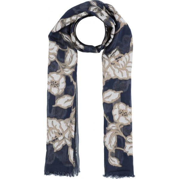 stole Gallieni blu a fiori