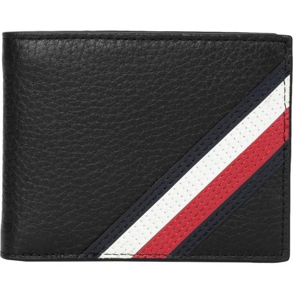 portafogli Tommy Hilfiger nero tinta unita
