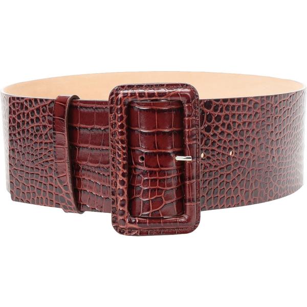 cinture 8 by YOOX marrone con stampe