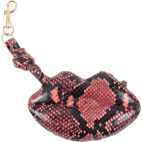 portachiavi Anya Hindmarch rosa animalier