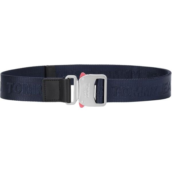 cinture Tommy Jeans blu tinta unita