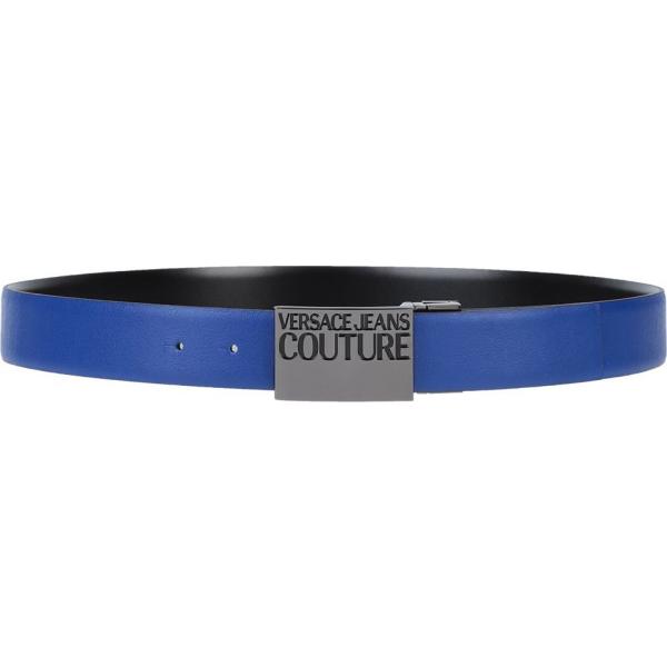 cinture Versace Jeans Couture blu tinta unita