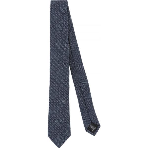 cravatte Gallieni blu tinta unita