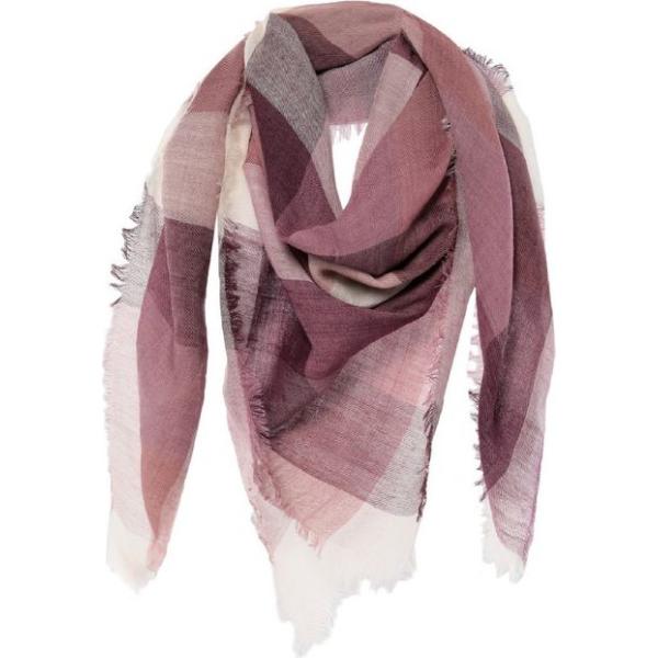 foulard Gallieni viola a quadri