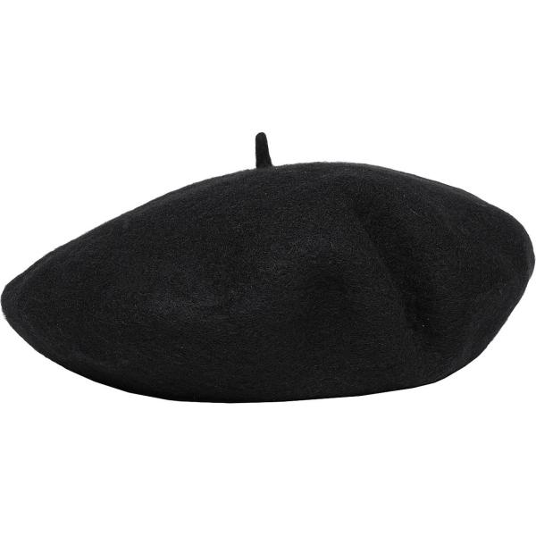 cappelli 8 by YOOX nero tinta unita