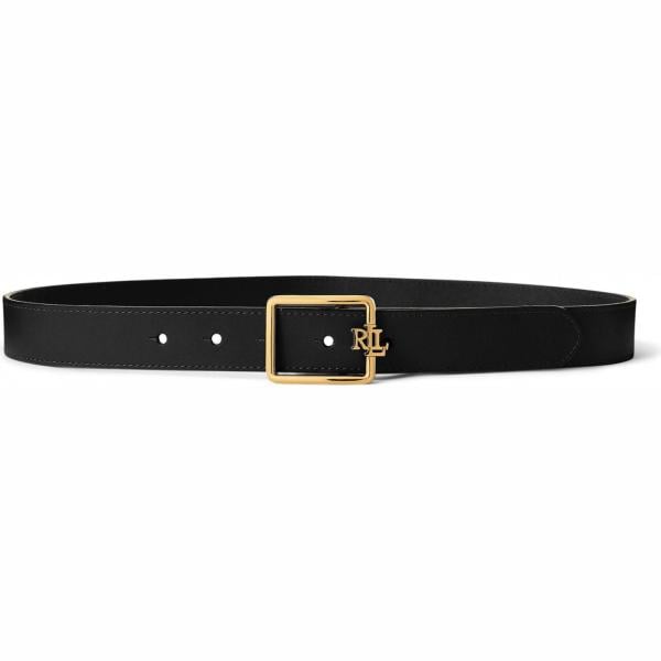 cinture Lauren Ralph Lauren nero tinta unita