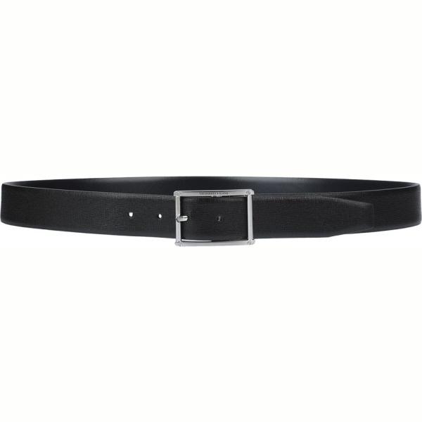 cinture Trussardi Jeans nero tinta unita