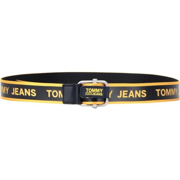 cinture Tommy Jeans nero con stampe