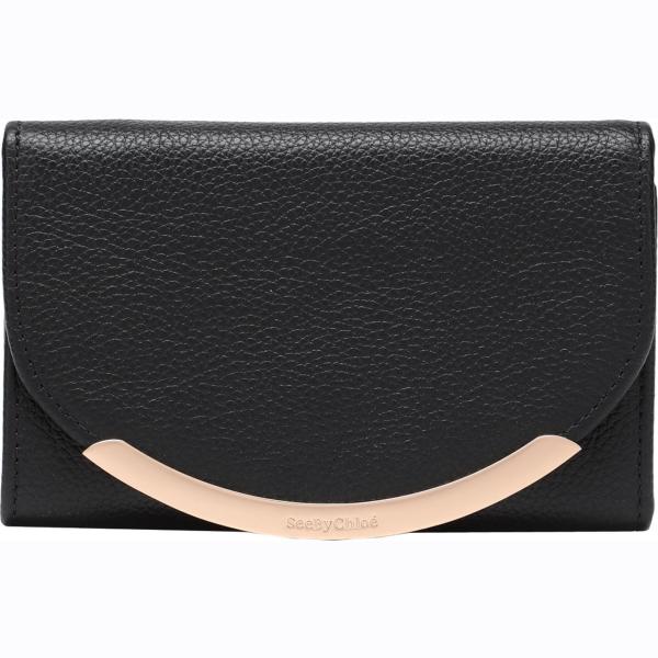 portafogli See By Chloé nero tinta unita