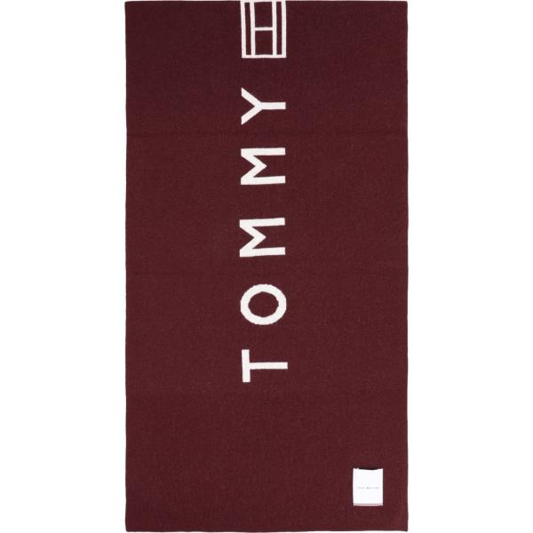 sciarpe Tommy Hilfiger marrone tinta unita
