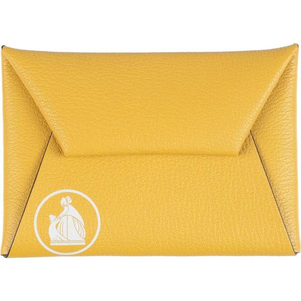 pochette Lanvin giallo con stampe