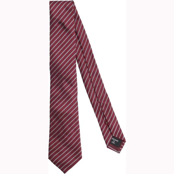 cravatte Giorgio Armani rosso a righe