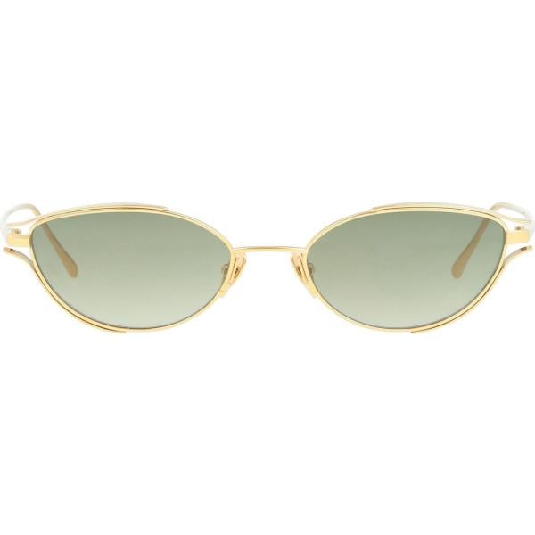 occhiali da sole Linda Farrow marrone