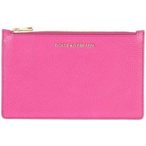 pochette Dolce & Gabbana rosa tinta unita