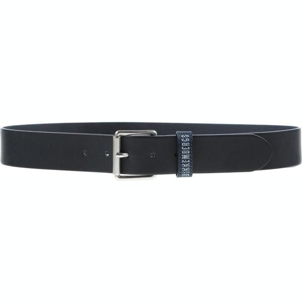 cinture Bikkembergs blu tinta unita