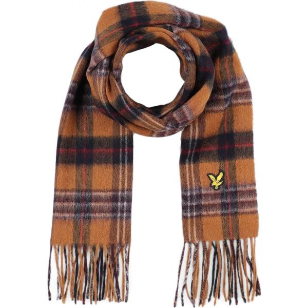 sciarpe Lyle & Scott marrone scozzese
