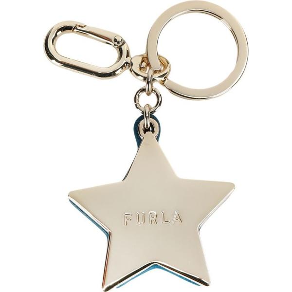 portachiavi Furla marrone tinta unita